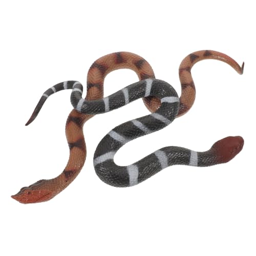 ZUNOXAZ 2 Stück Teiliges Realistisches Schlangen Flexiblem TPR-Material Naturgetreue Schlange Dekofiguren für Halloween Streiche Garten Dekoration und Pädagogisches Reptilien-lernspielzeug ZUNOXAZ 2 Stück Teiliges Realistisches Schlangen Flexiblem TPR-Material Naturgetreue Schlange Dekofiguren für Halloween Streiche Garten Dekoration und Pädagogisches Reptilien-lernspielzeug von ZUNOXAZ