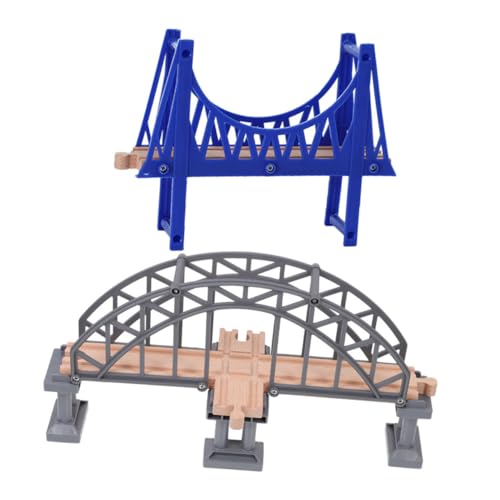 ZUNOXAZ 2 Stück Teiliges Zugbrücke aus Robustem Realistische Szenen Accessoires für Holzeisenbahn Kleinkinder Vielseitige Ersatzbrücke für Strecken Fördert Kreativität und Logisches ZUNOXAZ 2 Stück Teiliges Zugbrücke aus Robustem Realistische Szenen Accessoires für Holzeisenbahn Kleinkinder Vielseitige Ersatzbrücke für Strecken Fördert Kreativität und Logisches von ZUNOXAZ