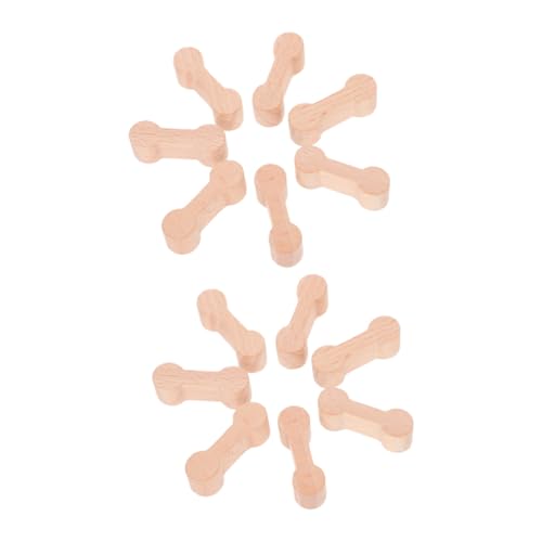 ZUNOXAZ 20 Stück Teiliges Holz Gleisverbinder Hundeknochenförmig Sicherer Holzschienen Adapter für Kompatibel mit Holzeisenbahn Fördert Kreativität und Praktische Fähigkeiten ZUNOXAZ 20 Stück Teiliges Holz Gleisverbinder Hundeknochenförmig Sicherer Holzschienen Adapter für Kompatibel mit Holzeisenbahn Fördert Kreativität und Praktische Fähigkeiten von ZUNOXAZ