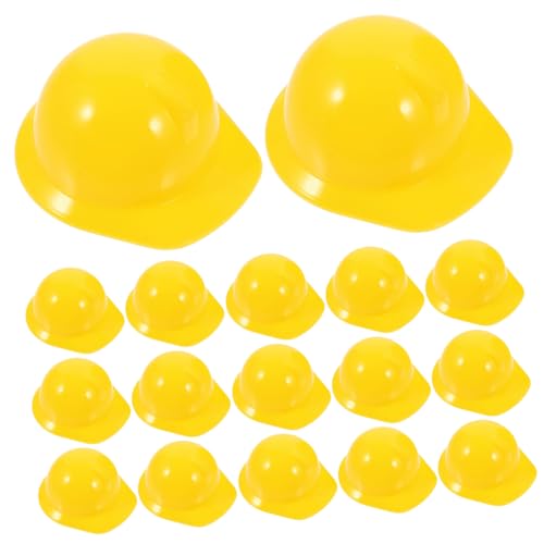 ZUNOXAZ 20 Stück Teiliges Miniatur bauhelme aus Kunststoff Dekorative Sicherheitshelme und Puppenhüte Vielseitig als Partydeko für Puppen Haustiere und Bastelprojekte Geeignet Gelb ZUNOXAZ 20 Stück Teiliges Miniatur bauhelme aus Kunststoff Dekorative Sicherheitshelme und Puppenhüte Vielseitig als Partydeko für Puppen Haustiere und Bastelprojekte Geeignet Gelb von ZUNOXAZ