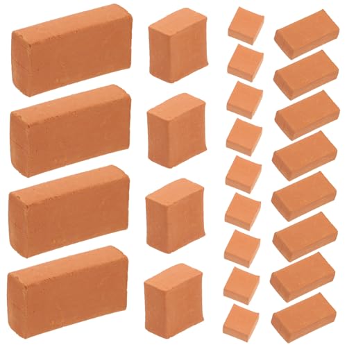 ZUNOXAZ 200 Stück Miniatur Ziegelsteine Realistische DIY Backsteine in Rot Kleine Bausteine für Modellbau Mikro Szenerie Geeignet für Sandtisch Puppenhaus und Bastelprojekte ZUNOXAZ 200 Stück Miniatur Ziegelsteine Realistische DIY Backsteine in Rot Kleine Bausteine für Modellbau Mikro Szenerie Geeignet für Sandtisch Puppenhaus und Bastelprojekte von ZUNOXAZ