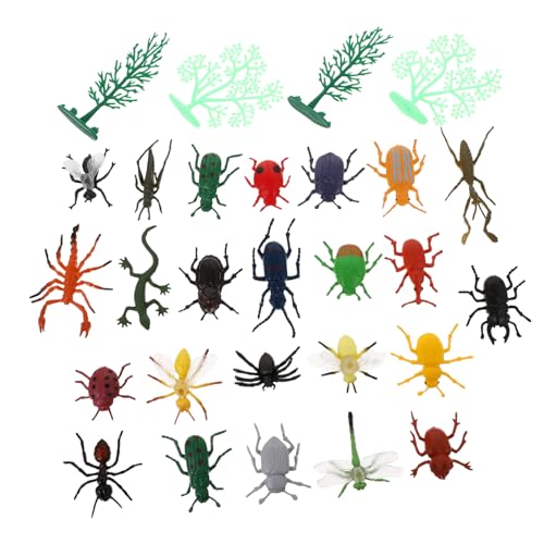 ZUNOXAZ 24 Stück Teiliges Insektenmodell aus Robustem Material Farbenfrohe Simulation Pädagogisches Lernspielzeug für Fördert Kreativität und Naturverständnis Gartenspielzeug für Draußen ZUNOXAZ 24 Stück Teiliges Insektenmodell aus Robustem Material Farbenfrohe Simulation Pädagogisches Lernspielzeug für Fördert Kreativität und Naturverständnis Gartenspielzeug für Draußen von ZUNOXAZ
