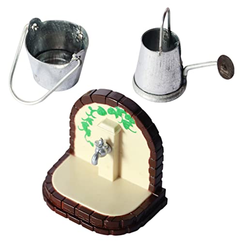 ZUNOXAZ 3 Stück Mini Eimer Streusel Wasserhähne Miniaturen Können Kleine Gießeimer Anzapfen Pflanzen Im Freien Gartendekorationen Für Draußen Miniaturspielzeug 1/12 ZUNOXAZ 3 Stück Mini Eimer Streusel Wasserhähne Miniaturen Können Kleine Gießeimer Anzapfen Pflanzen Im Freien Gartendekorationen Für Draußen Miniaturspielzeug 1/12 von ZUNOXAZ