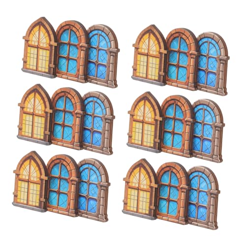 ZUNOXAZ 30 Stück Teiliges Miniatur Puppenhaus Fenster Holz Europäischer Stil Präzise Verarbeitung Authentisches Miniatur-Design Vielseitig für DIY Puppenhausmodelle Mini Gartenfenster und ZUNOXAZ 30 Stück Teiliges Miniatur Puppenhaus Fenster Holz Europäischer Stil Präzise Verarbeitung Authentisches Miniatur-Design Vielseitig für DIY Puppenhausmodelle Mini Gartenfenster und von ZUNOXAZ