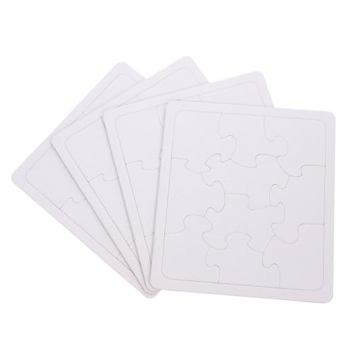 ZUNOXAZ 4 Blätter Leere Puzzles Blanko Puzzle zum Bemalen und Basteln Großes DIY Malpuzzle für Multifunktional für Zeichnen Doodling von Kreativität und Hand Auge Koordination für Schule ZUNOXAZ 4 Blätter Leere Puzzles Blanko Puzzle zum Bemalen und Basteln Großes DIY Malpuzzle für Multifunktional für Zeichnen Doodling von Kreativität und Hand Auge Koordination für Schule von ZUNOXAZ