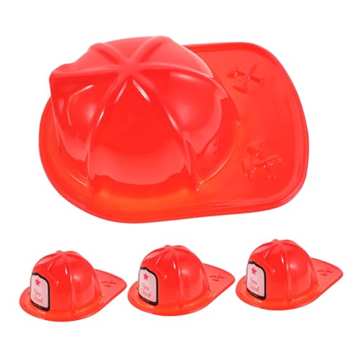 ZUNOXAZ 4 Stück Feuerwehrhelm aus Kunststoff Realistisches Halloween Feuerwehrmann Kostüm Zubehör Lebendige Farben Sichere Verarbeitung für Rollenspiele Mottopartys und Schulaufführungen ZUNOXAZ 4 Stück Feuerwehrhelm aus Kunststoff Realistisches Halloween Feuerwehrmann Kostüm Zubehör Lebendige Farben Sichere Verarbeitung für Rollenspiele Mottopartys und Schulaufführungen von ZUNOXAZ