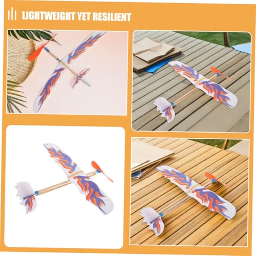ZUNOXAZ 4 Stück Gummiband Betriebene Flugzeug Bausätze DIY Segelflugzeug Modell mit Farbenfrohem Vogel Design für Motorik Training und Kreatives Outdoor Jungen Mädchen ZUNOXAZ 4 Stück Gummiband Betriebene Flugzeug Bausätze DIY Segelflugzeug Modell mit Farbenfrohem Vogel Design für Motorik Training und Kreatives Outdoor Jungen Mädchen von ZUNOXAZ