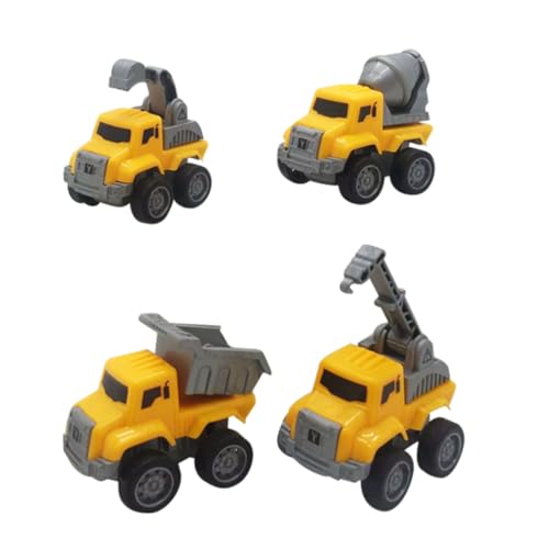 ZUNOXAZ 4 Stück Teiliges Rückziehspielzeug Autos Baufahrzeuge für Kleinkinder Bagger und Kranwagen für Kreatives und Motorikförderung Sicher und Kompakt für Unterwegs ZUNOXAZ 4 Stück Teiliges Rückziehspielzeug Autos Baufahrzeuge für Kleinkinder Bagger und Kranwagen für Kreatives und Motorikförderung Sicher und Kompakt für Unterwegs von ZUNOXAZ