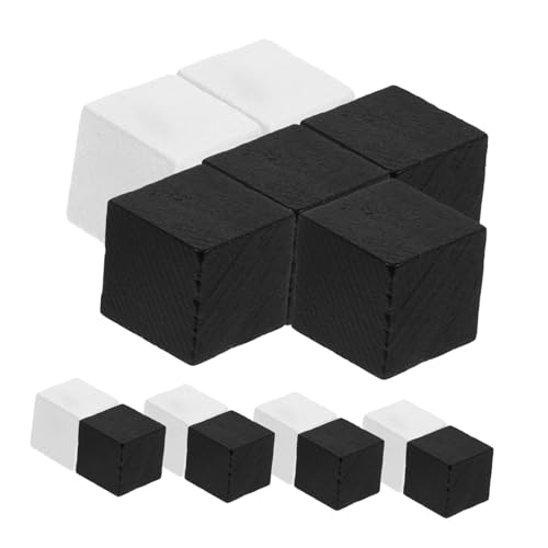 ZUNOXAZ 40 Stück Teiliges Mini Holz Schachfiguren Schwarze und Weiße Quadratische Spielfiguren Leicht und Kompakt Ersatz für Brettspiel Zubehör für Familien und Gesellschaftsspiele ZUNOXAZ 40 Stück Teiliges Mini Holz Schachfiguren Schwarze und Weiße Quadratische Spielfiguren Leicht und Kompakt Ersatz für Brettspiel Zubehör für Familien und Gesellschaftsspiele von ZUNOXAZ