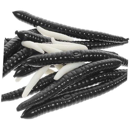 ZUNOXAZ 40 Stück Teiliges Realistisches mit Täuschend Echten Kunstmaden Flexibles Party scherzspielzeug für Halloween Aprilscherz Geburtstagsfeiern und Lustige Streiche ZUNOXAZ 40 Stück Teiliges Realistisches mit Täuschend Echten Kunstmaden Flexibles Party scherzspielzeug für Halloween Aprilscherz Geburtstagsfeiern und Lustige Streiche von ZUNOXAZ