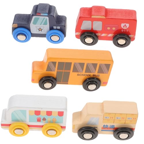 ZUNOXAZ 5 Stück Teiliges Mini Holzfahrzeug Spielzeugset mit Feuerwehr und Einsatzwagen Handgefertigt Sicher und Realistisch Fördert Lernen Fantasie und Motorik für Ab Jahren ZUNOXAZ 5 Stück Teiliges Mini Holzfahrzeug Spielzeugset mit Feuerwehr und Einsatzwagen Handgefertigt Sicher und Realistisch Fördert Lernen Fantasie und Motorik für Ab Jahren von ZUNOXAZ