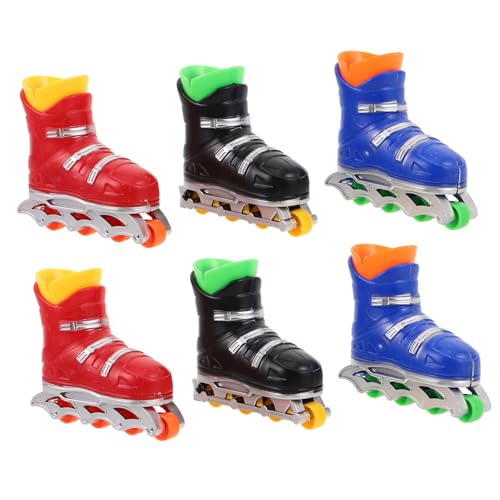 ZUNOXAZ 6 Paare Finger Skates für Tragbare Mini Skateboards für Schreibtischunterhaltung für Reisen und Büro Verbessert Hand Augen Koordination ZUNOXAZ 6 Paare Finger Skates für Tragbare Mini Skateboards für Schreibtischunterhaltung für Reisen und Büro Verbessert Hand Augen Koordination von ZUNOXAZ