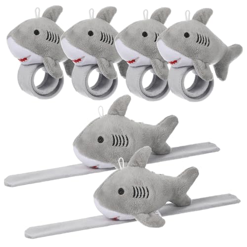 ZUNOXAZ 6 Stück Plüsch Slap Armbänder mit Motiv Weiche Stoffarmbänder Party Deko Sichere Kuschelarmbänder für Jungen Mädchen Faschingskostüm Accessoires ZUNOXAZ 6 Stück Plüsch Slap Armbänder mit Motiv Weiche Stoffarmbänder Party Deko Sichere Kuschelarmbänder für Jungen Mädchen Faschingskostüm Accessoires von ZUNOXAZ