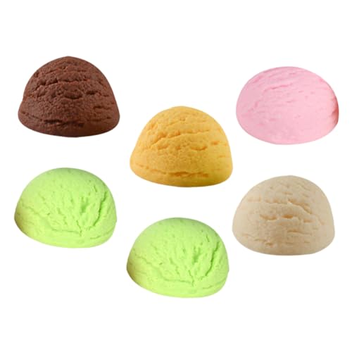 ZUNOXAZ 6 Stück Teiliges Realistische Eiskugel Modelle Lebensnahe Eiscreme Deko Wiederverwendbare Fotorequisiten für Food Displays und Kreative Inszenierungen ZUNOXAZ 6 Stück Teiliges Realistische Eiskugel Modelle Lebensnahe Eiscreme Deko Wiederverwendbare Fotorequisiten für Food Displays und Kreative Inszenierungen von ZUNOXAZ