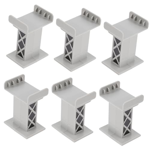 ZUNOXAZ 6 Stück Teiliges Zugbrücken stützset für Robuste Gleisstützen ohne Grate Stabile Bauweise für Holzeisenbahnen Fördert Handwerkliche Fähigkeiten Geschenk für Jungen und Mädchen ZUNOXAZ 6 Stück Teiliges Zugbrücken stützset für Robuste Gleisstützen ohne Grate Stabile Bauweise für Holzeisenbahnen Fördert Handwerkliche Fähigkeiten Geschenk für Jungen und Mädchen von ZUNOXAZ