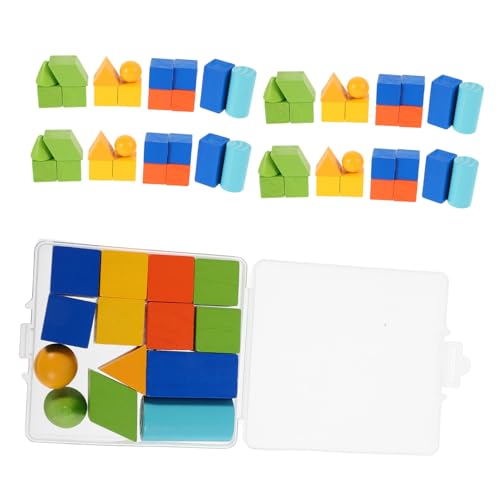 ZUNOXAZ 70 Stück Teiliges Geometrisches Lernspielzeug aus Formen Bauklötze für Grundschüler Interaktive Mathematikmanipulative Kreativität Räumlichem Denken und Kognitiver Entwicklung ZUNOXAZ 70 Stück Teiliges Geometrisches Lernspielzeug aus Formen Bauklötze für Grundschüler Interaktive Mathematikmanipulative Kreativität Räumlichem Denken und Kognitiver Entwicklung von ZUNOXAZ