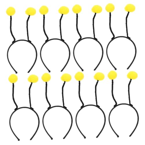 ZUNOXAZ 8 Stück Teiliges Flauschige Haarbänder mit Tier Gelbe Ameisen und Bienen Stirnbänder Weiche Haarreifen für Party und Alltag Elastisch und Dekorativ Geeignet für Mädchen ZUNOXAZ 8 Stück Teiliges Flauschige Haarbänder mit Tier Gelbe Ameisen und Bienen Stirnbänder Weiche Haarreifen für Party und Alltag Elastisch und Dekorativ Geeignet für Mädchen von ZUNOXAZ