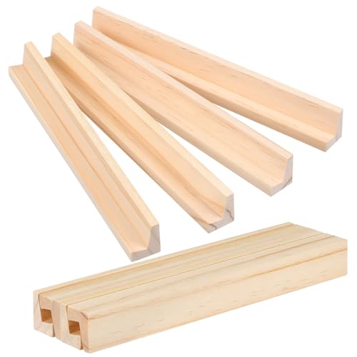 ZUNOXAZ 8 Stück Teiliges Holz Domino Basis Schlitzen Multifunktionale Desktop Domino Halterung für Karten und Dominosteine DIY holzständer zur Ordentlichen Präsentation und Sicheren ZUNOXAZ 8 Stück Teiliges Holz Domino Basis Schlitzen Multifunktionale Desktop Domino Halterung für Karten und Dominosteine DIY holzständer zur Ordentlichen Präsentation und Sicheren von ZUNOXAZ