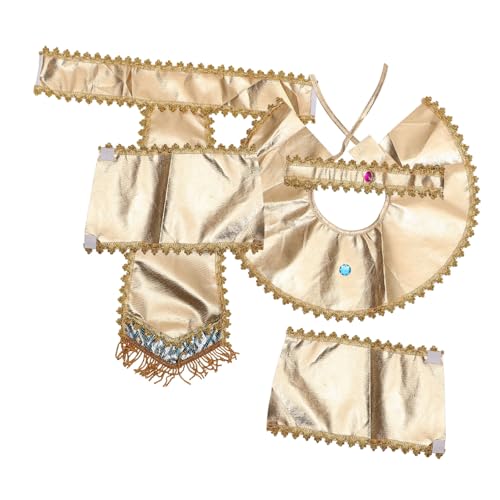 ZUNOXAZ Ägyptisches Pharaoh Cosplay Kostümset Teilig mit Ägyptischem Ärmel Kopf und Halsband Klassisches Halloween Kostüm Zubehör für Erwachsene Party und Rollenspiel ZUNOXAZ Ägyptisches Pharaoh Cosplay Kostümset Teilig mit Ägyptischem Ärmel Kopf und Halsband Klassisches Halloween Kostüm Zubehör für Erwachsene Party und Rollenspiel von ZUNOXAZ