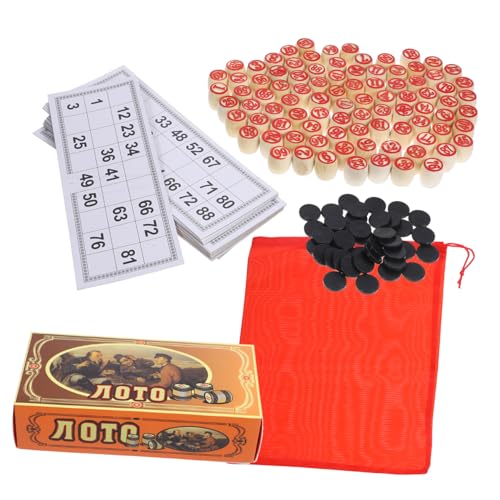 ZUNOXAZ Holz Bingo-spielset Mit Bingo-Karten Und Zahlenkarten Bingo-spielzubehör Für Partyspiele Und Haushaltsaktivitäten Logisches Trainingsspiel Für Junge Mädchen ZUNOXAZ Holz Bingo-spielset Mit Bingo-Karten Und Zahlenkarten Bingo-spielzubehör Für Partyspiele Und Haushaltsaktivitäten Logisches Trainingsspiel Für Junge Mädchen von ZUNOXAZ