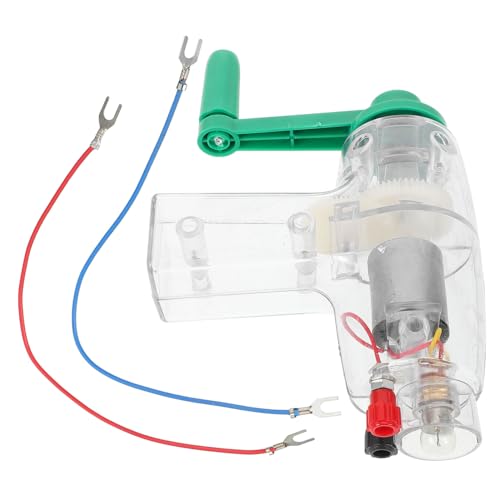 ZUNOXAZ DIY Hand Generator für Wissenschaftliches Experimentiermaterial Handbetriebenes Lernspielzeug Feinmotorik und Koordination für Physik Experimente und Technik Baukästen ZUNOXAZ DIY Hand Generator für Wissenschaftliches Experimentiermaterial Handbetriebenes Lernspielzeug Feinmotorik und Koordination für Physik Experimente und Technik Baukästen von ZUNOXAZ