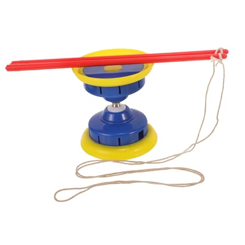 ZUNOXAZ Diabolo mit Dreifachem Kugellager Robustes Outdoor jongliergerät für Erwachsene Fitnessspielzeug mit Flexiblem Bruchsicherem Design und Handstäben für Akrobatik Zufällige Farbe ZUNOXAZ Diabolo mit Dreifachem Kugellager Robustes Outdoor jongliergerät für Erwachsene Fitnessspielzeug mit Flexiblem Bruchsicherem Design und Handstäben für Akrobatik Zufällige Farbe von ZUNOXAZ