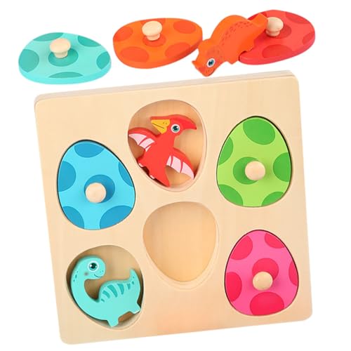 ZUNOXAZ Dinosaurier Ei Puzzle Holzspielzeug für Ab Jahren Mehrschichtiges Montessori Puzzle Kreativität Vorstellungskraft und Geometrischem Denken ZUNOXAZ Dinosaurier Ei Puzzle Holzspielzeug für Ab Jahren Mehrschichtiges Montessori Puzzle Kreativität Vorstellungskraft und Geometrischem Denken von ZUNOXAZ