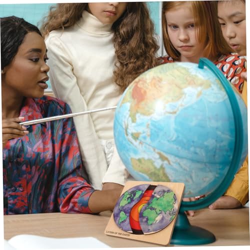 ZUNOXAZ Erde Puzzle Holzset für Lernspielzeug zur Geografie Einfach Zusammenzubauen Fördert Räumliches Denken Pädagogisches Puzzle für Einzel Gruppenspiel ZUNOXAZ Erde Puzzle Holzset für Lernspielzeug zur Geografie Einfach Zusammenzubauen Fördert Räumliches Denken Pädagogisches Puzzle für Einzel Gruppenspiel von ZUNOXAZ