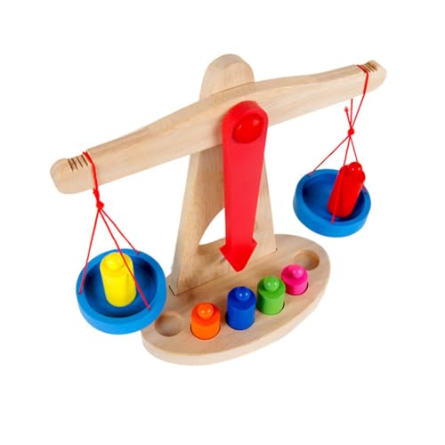 ZUNOXAZ Frühkindliches Holz Balance Pädagogisches Lernspielzeug zur Gewichtslehre Fördert Rechenfähigkeit und Gleichgewichtssinn für Interaktives Eltern Junge Mädchen Spiel ZUNOXAZ Frühkindliches Holz Balance Pädagogisches Lernspielzeug zur Gewichtslehre Fördert Rechenfähigkeit und Gleichgewichtssinn für Interaktives Eltern Junge Mädchen Spiel von ZUNOXAZ