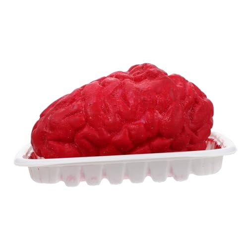 ZUNOXAZ Halloween Deko Schädel und Herz Simulation Kunststoff Körperorgan Prop für Party Horror Raumdekoration Gruseliges Fake Organ Zubehör für Halloween Party ZUNOXAZ Halloween Deko Schädel und Herz Simulation Kunststoff Körperorgan Prop für Party Horror Raumdekoration Gruseliges Fake Organ Zubehör für Halloween Party von ZUNOXAZ