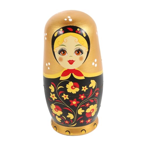 ZUNOXAZ Handgefertigte Russische Holz Nestpuppen für Mädchen Stapelbares und Dekorative Figuren Traditionelles Geburtstagsgeschenk und Kulturelle Wohnraumdekoration ZUNOXAZ Handgefertigte Russische Holz Nestpuppen für Mädchen Stapelbares und Dekorative Figuren Traditionelles Geburtstagsgeschenk und Kulturelle Wohnraumdekoration von ZUNOXAZ