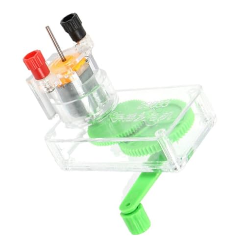 ZUNOXAZ Handkurbel Generator DIY Modell Elektrisches Experimentierkasten Pädagogisches Wissenschaftsspielzeug für Mechanische Energie Umwandlung Lernspielzeug ZUNOXAZ Handkurbel Generator DIY Modell Elektrisches Experimentierkasten Pädagogisches Wissenschaftsspielzeug für Mechanische Energie Umwandlung Lernspielzeug von ZUNOXAZ
