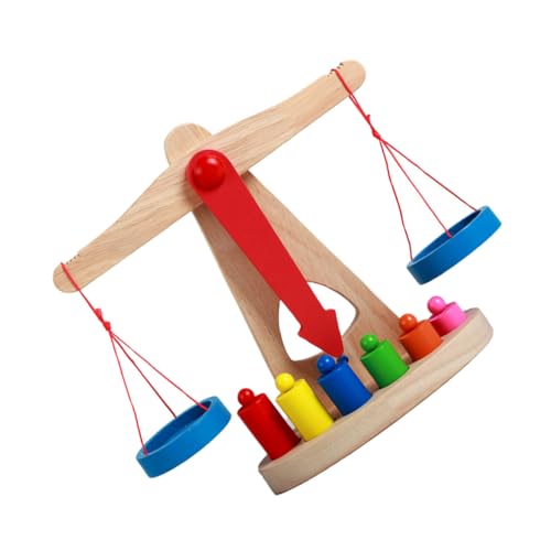 ZUNOXAZ Holz Balancierspielzeug Lernspielzeug für Montessori Pädagogische Waagschalen Spiel Frühförderung Intellektuelle Entwicklung Lehrmittel ZUNOXAZ Holz Balancierspielzeug Lernspielzeug für Montessori Pädagogische Waagschalen Spiel Frühförderung Intellektuelle Entwicklung Lehrmittel von ZUNOXAZ