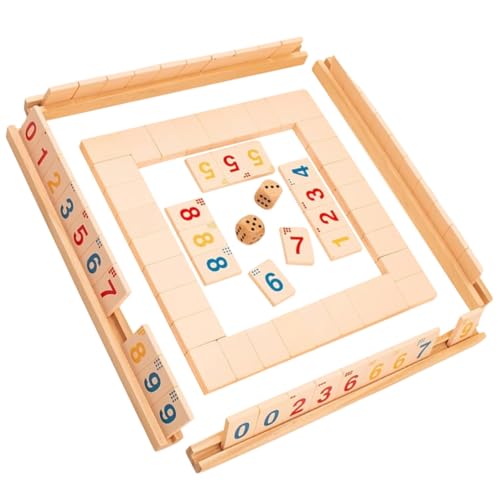 ZUNOXAZ Holz Brettspiel Zahlen Würfel Spiel für Lernspielzeug Mathematik Partyspiel Spieler Ab Jahre Gesellschaftsspiel Holzspielzeug ZUNOXAZ Holz Brettspiel Zahlen Würfel Spiel für Lernspielzeug Mathematik Partyspiel Spieler Ab Jahre Gesellschaftsspiel Holzspielzeug von ZUNOXAZ