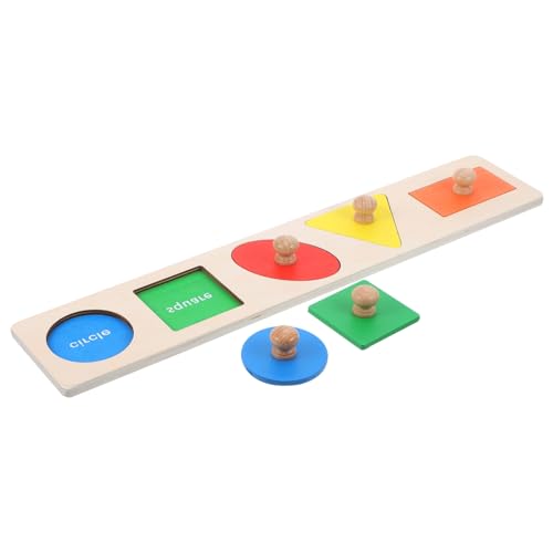 ZUNOXAZ Holz Formsortierpuzzle mit Griffen Montessori Lernspielzeug für Kleinkinder Ab Jahr Pädagogisches Farb und Formspiel zur Motorischer Fähigkeiten und Hand Auge Koordination ZUNOXAZ Holz Formsortierpuzzle mit Griffen Montessori Lernspielzeug für Kleinkinder Ab Jahr Pädagogisches Farb und Formspiel zur Motorischer Fähigkeiten und Hand Auge Koordination von ZUNOXAZ