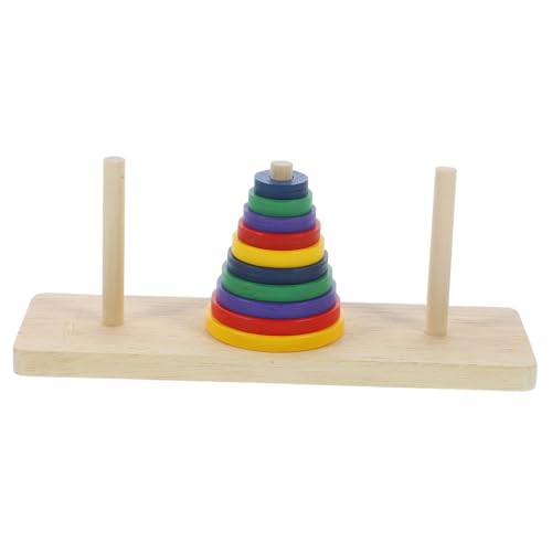 ZUNOXAZ Holz Puzzle Turm Intelligentes Denkspiel für Erwachsene und Ab Jahren Glatte Oberfläche Kreatives Knobelspiel Vorstellungskraft und Geistiger Entwicklung Farbenfrohes ZUNOXAZ Holz Puzzle Turm Intelligentes Denkspiel für Erwachsene und Ab Jahren Glatte Oberfläche Kreatives Knobelspiel Vorstellungskraft und Geistiger Entwicklung Farbenfrohes von ZUNOXAZ