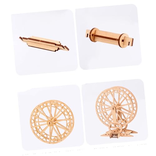 ZUNOXAZ Holz Riesenrad Modell Bausatz DIY Handwerk mit Herz Design Lernspielzeug für Planung und Denkfähigkeit ZUNOXAZ Holz Riesenrad Modell Bausatz DIY Handwerk mit Herz Design Lernspielzeug für Planung und Denkfähigkeit von ZUNOXAZ