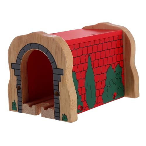 ZUNOXAZ Holzeisenbahn Zubehör Holz Zugtunnel Spielset Robuste Schienen Erweiterung für Zuhause und Kindergarten von Kreativität und Interaktion ZUNOXAZ Holzeisenbahn Zubehör Holz Zugtunnel Spielset Robuste Schienen Erweiterung für Zuhause und Kindergarten von Kreativität und Interaktion von ZUNOXAZ