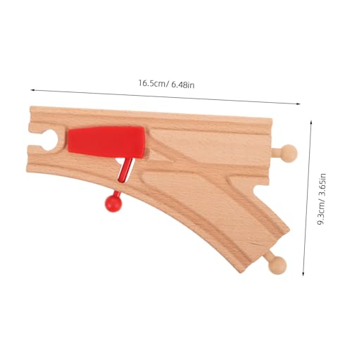 ZUNOXAZ Holzeisenbahn Zubehör Holzgleis Verbinder und Brücke Erweiterungsset Schienenset aus Robustem Holz Kompatibel für Vielfältige Streckenvariationen und Erweiterbares Spiel ZUNOXAZ Holzeisenbahn Zubehör Holzgleis Verbinder und Brücke Erweiterungsset Schienenset aus Robustem Holz Kompatibel für Vielfältige Streckenvariationen und Erweiterbares Spiel von ZUNOXAZ