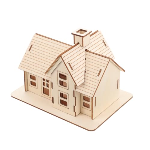 ZUNOXAZ Holzhaus Puzzle Bausatz DIY Modell Bausatz aus Holz Leicht zu Montieren Kreatives Holz Haus Modell für Erwachsene und Jugendliche ZUNOXAZ Holzhaus Puzzle Bausatz DIY Modell Bausatz aus Holz Leicht zu Montieren Kreatives Holz Haus Modell für Erwachsene und Jugendliche von ZUNOXAZ