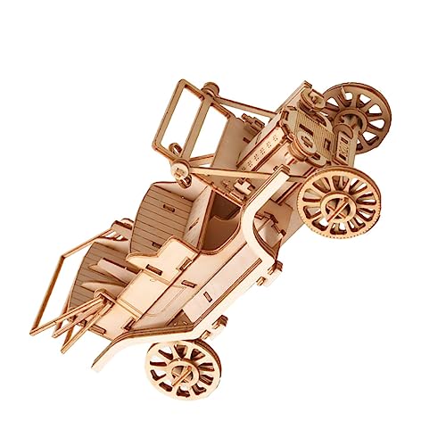 ZUNOXAZ Holzpuzzle Auto Modell DIY Bausatz Handgefertigt Holzspielzeug für Feinmotorik und Koordination ZUNOXAZ Holzpuzzle Auto Modell DIY Bausatz Handgefertigt Holzspielzeug für Feinmotorik und Koordination von ZUNOXAZ