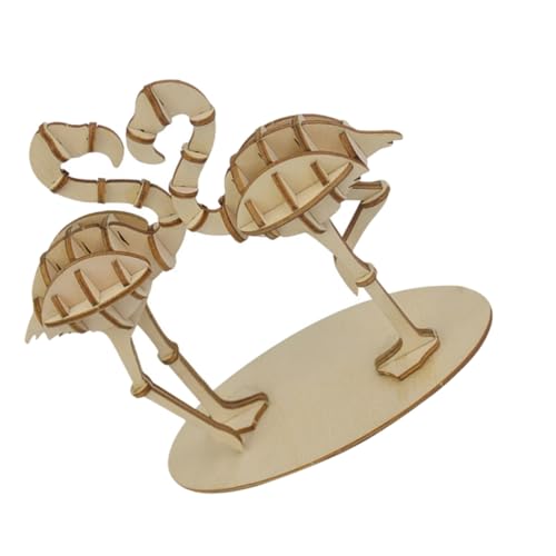 ZUNOXAZ Holzpuzzle Flamingo Holzspielzeug Handgemacht Kreatives DIY Lernspielzeug Hand Auge Koordination für Jungen Mädchen ZUNOXAZ Holzpuzzle Flamingo Holzspielzeug Handgemacht Kreatives DIY Lernspielzeug Hand Auge Koordination für Jungen Mädchen von ZUNOXAZ