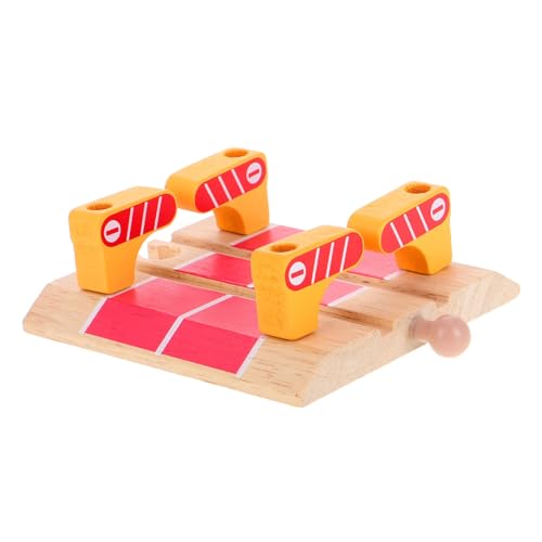 ZUNOXAZ Holzspielzeug Straßenblock Station Zubehör Holzbahn Bahnsteig mit Pädagogisches Kinderspielzeug Kreatives Schienensystem Ab Jahren ZUNOXAZ Holzspielzeug Straßenblock Station Zubehör Holzbahn Bahnsteig mit Pädagogisches Kinderspielzeug Kreatives Schienensystem Ab Jahren von ZUNOXAZ