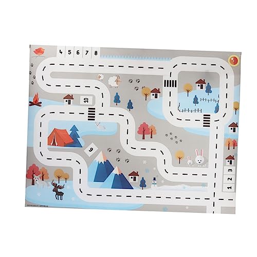 ZUNOXAZ Krabbelmatte Verkehrsstraßen Spielteppich rutschfest Puzzlematte Spielmatte für Zuhause Junge Mädchen Kleinkinder Vielseitig als Rennstrecke und Outdoor Spielmatte Leicht Tragbar ZUNOXAZ Krabbelmatte Verkehrsstraßen Spielteppich rutschfest Puzzlematte Spielmatte für Zuhause Junge Mädchen Kleinkinder Vielseitig als Rennstrecke und Outdoor Spielmatte Leicht Tragbar von ZUNOXAZ