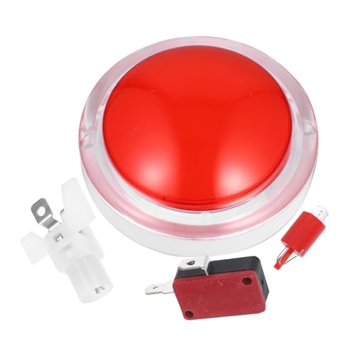 ZUNOXAZ LED Beleuchteter Runder Push Button mit Sound Buzzer Automatischer Reset Roter Licht Antwortknopf für Quizspiele und Gaming aktivitäten Robust und Langlebig ZUNOXAZ LED Beleuchteter Runder Push Button mit Sound Buzzer Automatischer Reset Roter Licht Antwortknopf für Quizspiele und Gaming aktivitäten Robust und Langlebig von ZUNOXAZ