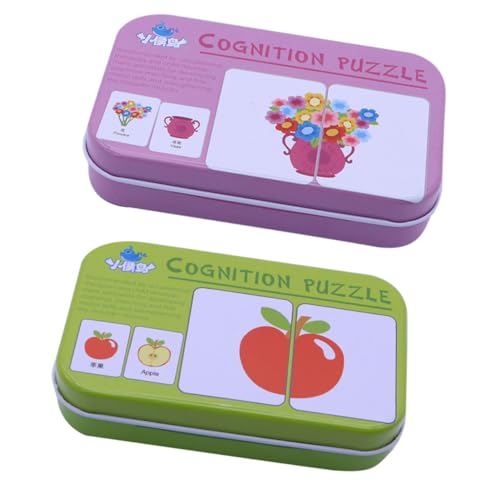 ZUNOXAZ Lernkarten Früchte und Alltagsgegenstände Pädagogisches Puzzle für Kleinkinder Frühförderung Motorik Farbkontrast und Formerkennung ZUNOXAZ Lernkarten Früchte und Alltagsgegenstände Pädagogisches Puzzle für Kleinkinder Frühförderung Motorik Farbkontrast und Formerkennung von ZUNOXAZ