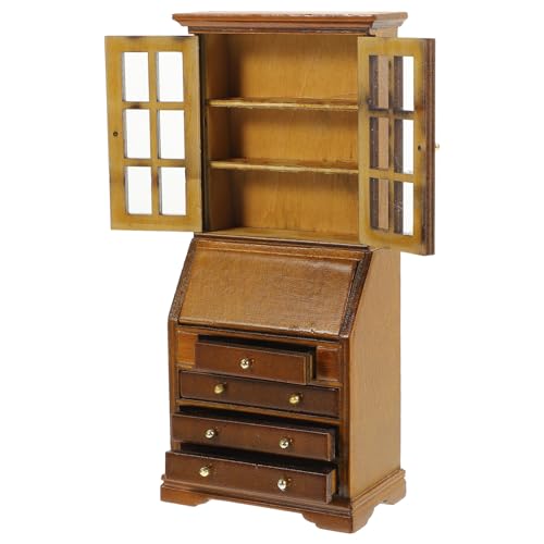 ZUNOXAZ Maßstab Holz Kabinett für Puppenhaus Kompakt Langlebig Realistisch Gestaltetes Miniaturmöbel für Spiel und Dekoration im Wohnzimmer oder Schlafzimmer ZUNOXAZ Maßstab Holz Kabinett für Puppenhaus Kompakt Langlebig Realistisch Gestaltetes Miniaturmöbel für Spiel und Dekoration im Wohnzimmer oder Schlafzimmer von ZUNOXAZ