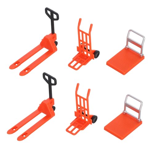 ZUNOXAZ Miniatur Baustellenfahrzeug Teiliges Micro Lastwagen und Gabelstapler in Orange Kindersicheres Lernspielzeug für Hand Auge Koordination und Kreatives im Puppenhaus oder Sandkasten ZUNOXAZ Miniatur Baustellenfahrzeug Teiliges Micro Lastwagen und Gabelstapler in Orange Kindersicheres Lernspielzeug für Hand Auge Koordination und Kreatives im Puppenhaus oder Sandkasten von ZUNOXAZ