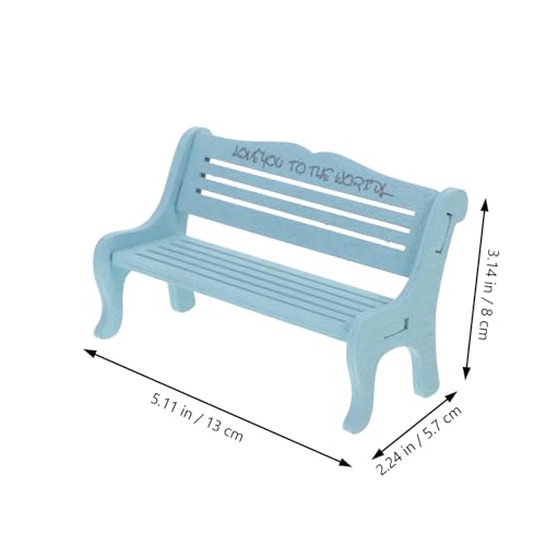 ZUNOXAZ Miniatur Holzbank Puppenhaus Zubehör Dekoratives Miniaturmodell aus Holz für Puppenstube Kreative Tischdeko für Spiel und Szenengestaltung ZUNOXAZ Miniatur Holzbank Puppenhaus Zubehör Dekoratives Miniaturmodell aus Holz für Puppenstube Kreative Tischdeko für Spiel und Szenengestaltung von ZUNOXAZ