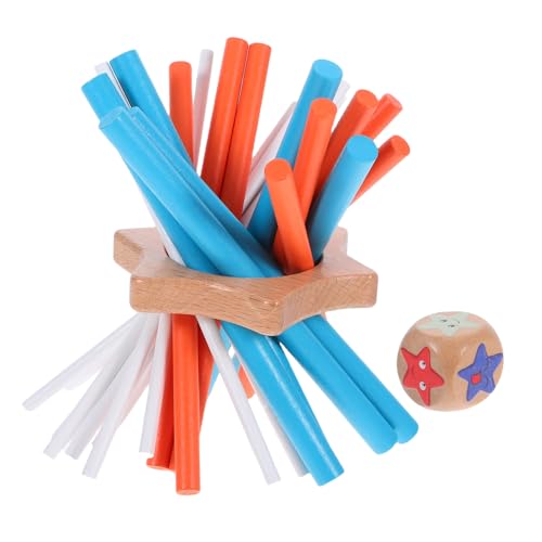 ZUNOXAZ Montessori Holzspielzeug Bunte Balance Stäbe Geduldstraining Feinmotorik Lernspielzeug für Familien Spielabende Reisen ZUNOXAZ Montessori Holzspielzeug Bunte Balance Stäbe Geduldstraining Feinmotorik Lernspielzeug für Familien Spielabende Reisen von ZUNOXAZ